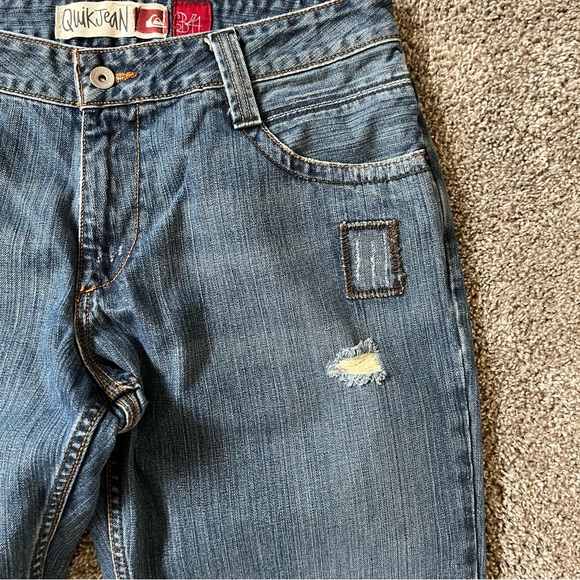 Y2K Quiksilver Relax Baggy Fit Jeans Men’s Size 34x32 - Picture 6 of 13
